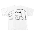 Eatn-kkのCool bear フルグラフィックTシャツ