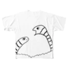 Eatn-kkのけんか All-Over Print T-Shirt