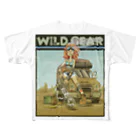 nidan-illustrationのWILD GEAR フルグラフィックTシャツ