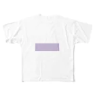 白井のmauve All-Over Print T-Shirt