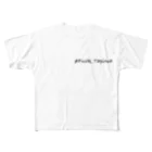 Messi Shopの#Fuck_Tapioca_White フルグラフィックTシャツ