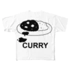 KAISHOのCURRY フルグラフィックTシャツ