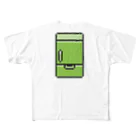 カットボスの冷蔵庫 フルグラフィックTシャツ