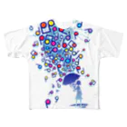 AURA_HYSTERICAのSingin' in the Rain All-Over Print T-Shirt