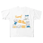 egu shopのfriend フルグラフィックTシャツ