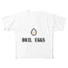 カットボスの茹で卵 All-Over Print T-Shirt