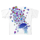 AURA_HYSTERICAのSingin' in the Rain フルグラフィックTシャツ