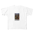 No Replyの絵画T（ONE DIMENSION） フルグラフィックTシャツ