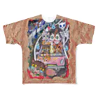 プリン先輩のお店の交通事故ニャ♪ All-Over Print T-Shirt