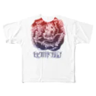 ichigeki_tokyo  (一撃東京)のおかめ牡丹 All-Over Print T-Shirt