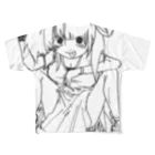 地獄の底辺から                                                 のギャっぽい娘 All-Over Print T-Shirt