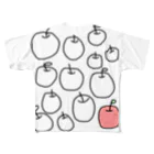 だぎちゃん| クスッとゆるイラストのapple フルグラフィックTシャツ