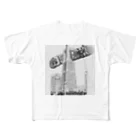 mustachesのskeatetero All-Over Print T-Shirt