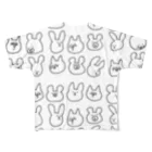 じゃのめのぎっしりあにまる All-Over Print T-Shirt