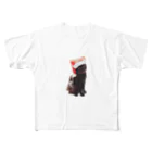 くろねこのてんのくりしゅましゅを終えたねこ All-Over Print T-Shirt