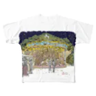 Anriの真夜中のメリーゴーランド（透過） フルグラフィックTシャツ