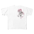 Takafumi  Yamadaの朱の虎 フルグラフィックTシャツ