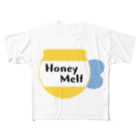 HoneyMelt のHoneyMelt LOGO フルグラフィックTシャツ