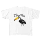 hitomi1985のオオハシ フルグラフィックTシャツ