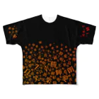 T.Sugawaraのポジティブ　漢字 All-Over Print T-Shirt