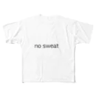 yun031007のno sweat フルグラフィックTシャツ