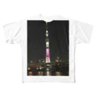 norittsのTokyo skytree All-Over Print T-Shirt