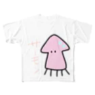 きうぃ。のマグロ。 フルグラフィックTシャツ