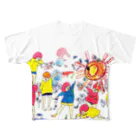 cocochiiLANDのａ ｓ ｏ ｂ ｏ ｕ ! フルグラフィックTシャツ