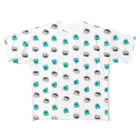 DJわいざん物販のぽんこつTシャツ All-Over Print T-Shirt