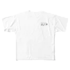 のら猫屋さんのイラストねこ All-Over Print T-Shirt