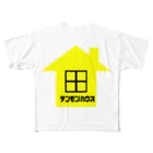 天文部 officialの天文ハウス フルグラフィックTシャツ