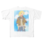 Toxic boy の夏空 フルグラフィックTシャツ