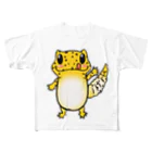 お絵描き看護師のレオパイラストグッズ All-Over Print T-Shirt