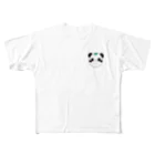 ころころファクトリーのパンダヌキ フルグラフィックTシャツ