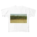 imoのさとうきび畑 All-Over Print T-Shirt