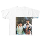 天文部 officialのkikugen brothers フルグラフィックTシャツ