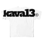 aubergのkava13thANNIVERSARY All-Over Print T-Shirt