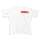 しまおの某地方都市Tシャツ赤 All-Over Print T-Shirt