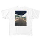 密室の駅のホーム All-Over Print T-Shirt