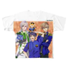 momotakaizokudanのもも太海賊団 男子メンバーグッズ All-Over Print T-Shirt