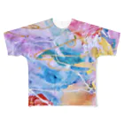 lalasandiegoのpalette.2(横ver.) All-Over Print T-Shirt