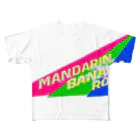 マンダリンバナナロールのマンバロロゴ初期バージョン フルグラフィックTシャツ