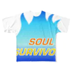 The Soul SurvivorsのThe Soul Survivors Soul & Fire フルグラフィックTシャツ