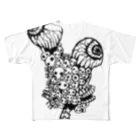 温室育ちのガイコツコツくん(しろ) All-Over Print T-Shirt