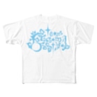 Asamiフェスグッズ WEB STOREのTシャツ2019水色 All-Over Print T-Shirt