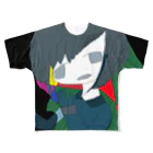 おもちのさなぎ。のまとわりついた感情 All-Over Print T-Shirt