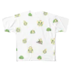 カメちゃん𓆉のいっぱいカメちゃん All-Over Print T-Shirt