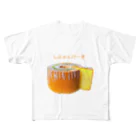 mikananodaのシフォンケーキ好き フルグラフィックTシャツ