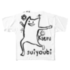 naccoの水曜日ネッコ All-Over Print T-Shirt