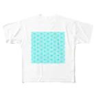 Sakura-yuanの幾何学的な何か フルグラフィックTシャツ